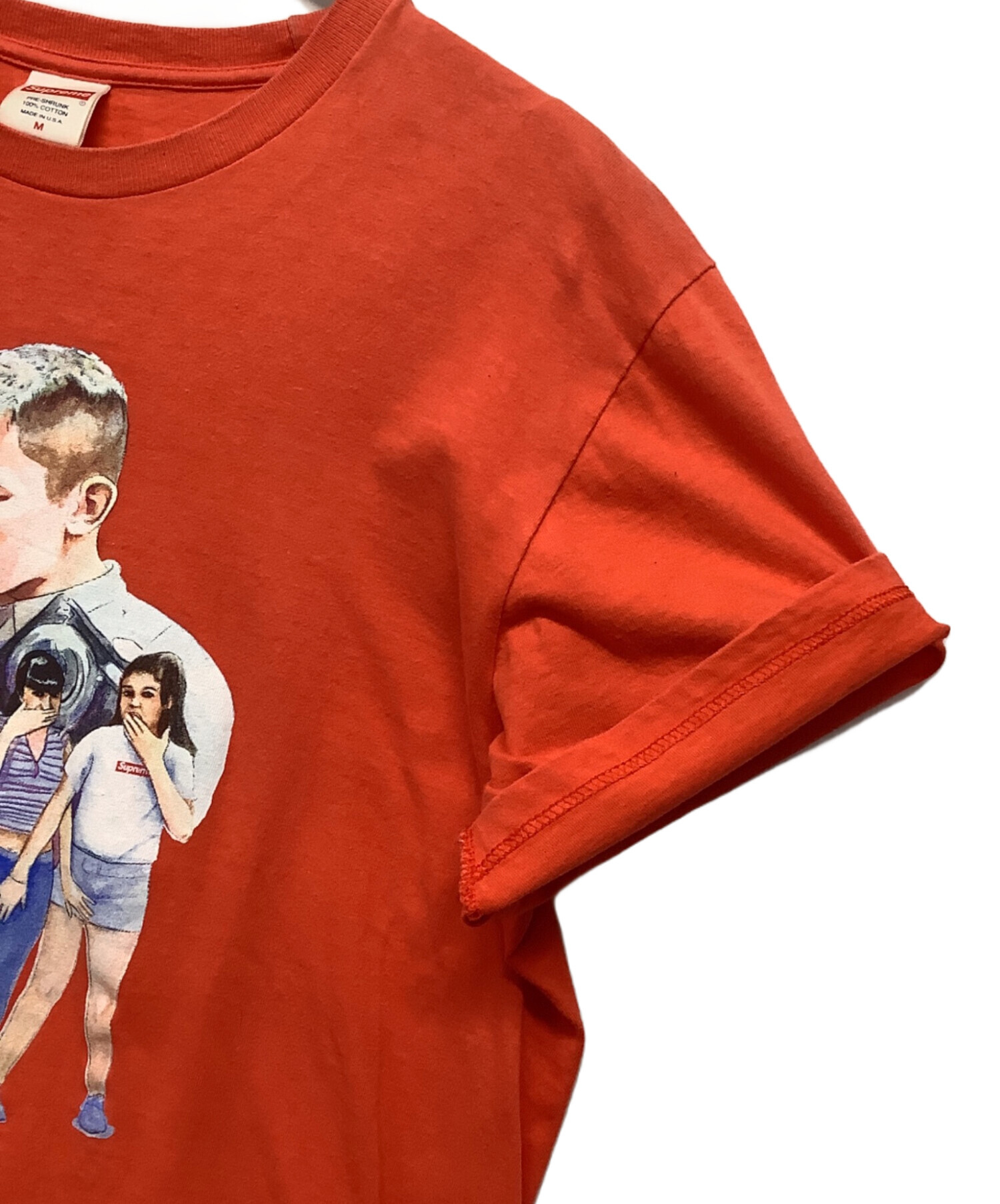 中古・古着通販】SUPREME (シュプリーム) Tシャツ オレンジ サイズ:M