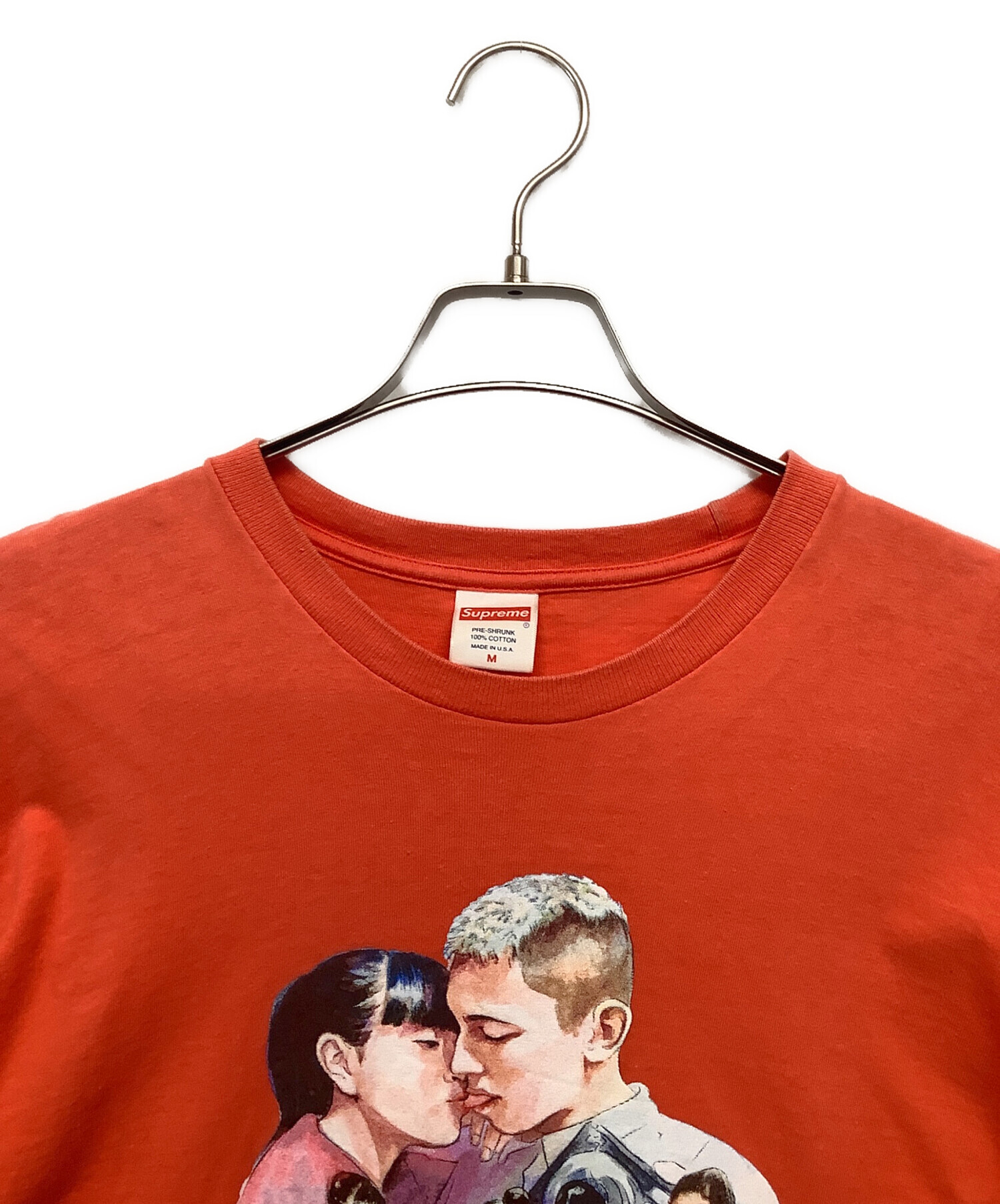 中古・古着通販】SUPREME (シュプリーム) Tシャツ オレンジ サイズ:M