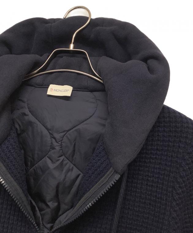 中古・古着通販】MONCLER (モンクレール) ジップパーカー ネイビー