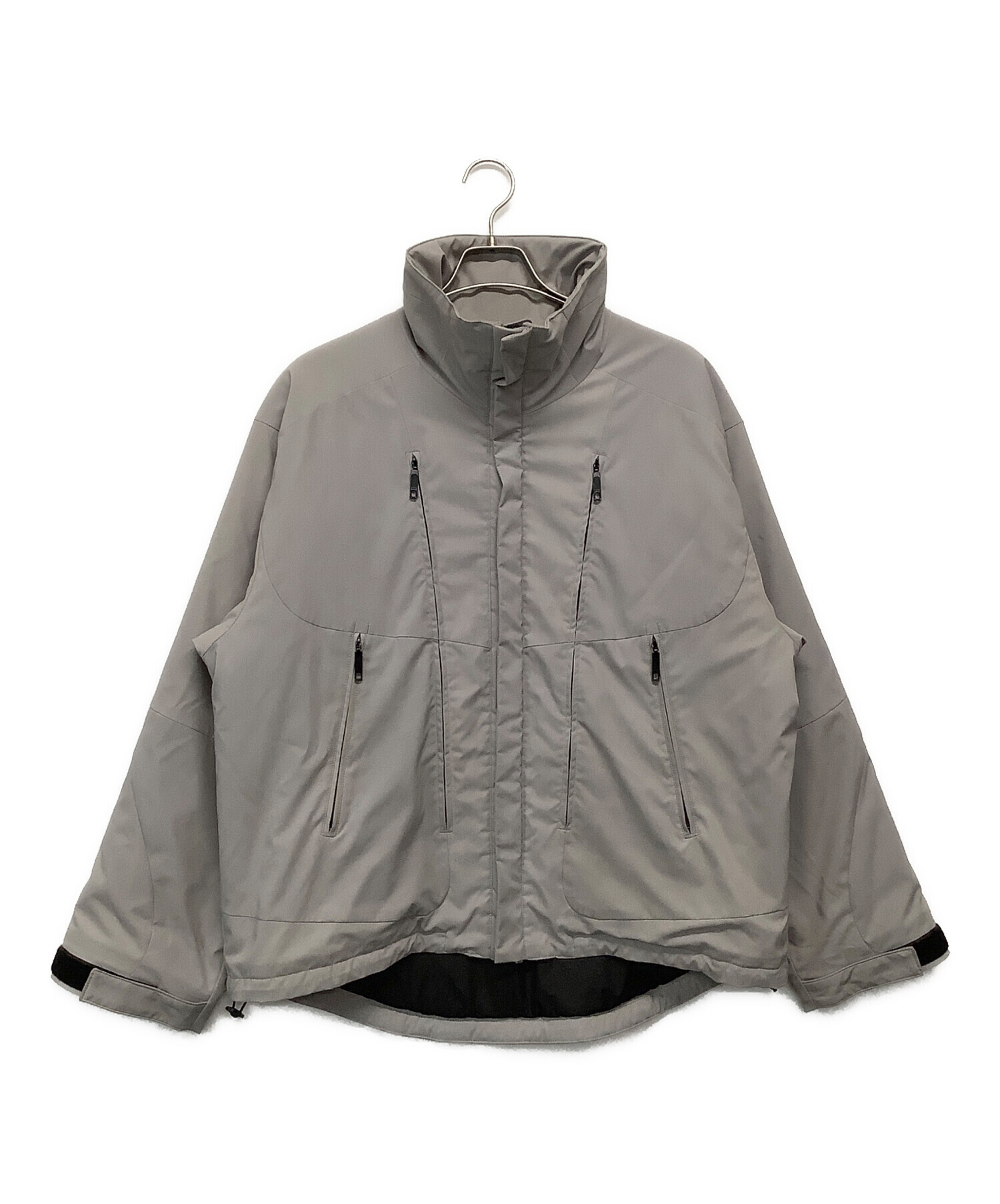 中古・古着通販】URU (ウル) PADDING JACKET グレー サイズ:M URU / パディングジャケット