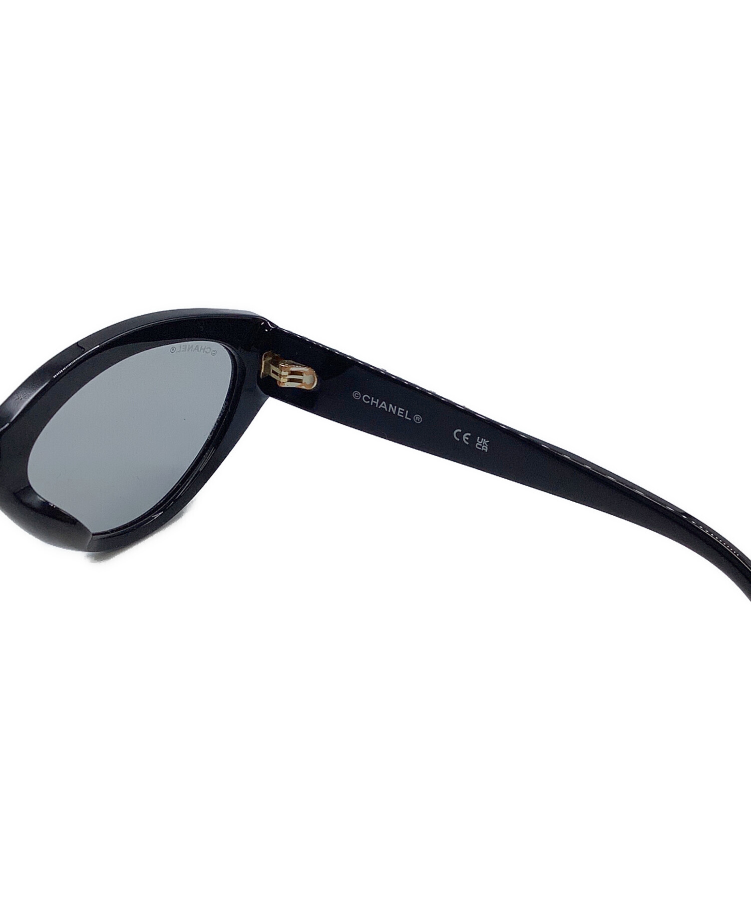 中古・古着通販】CHANEL (シャネル) サングラス ブラック｜ブランド