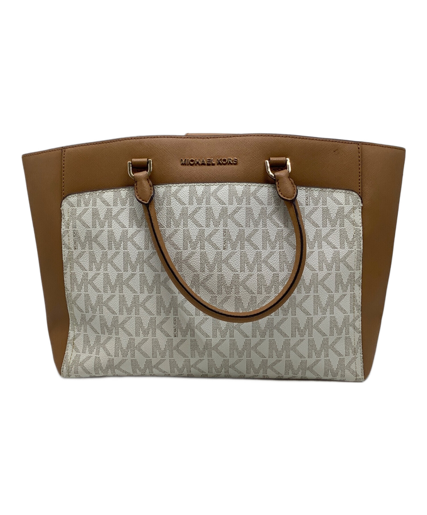 MICHAEL KORS ベージュ ハンドバッグ　新品未使用 中古・古着通販】MICHAEL KORS (マイケル・コース) トートバッグ