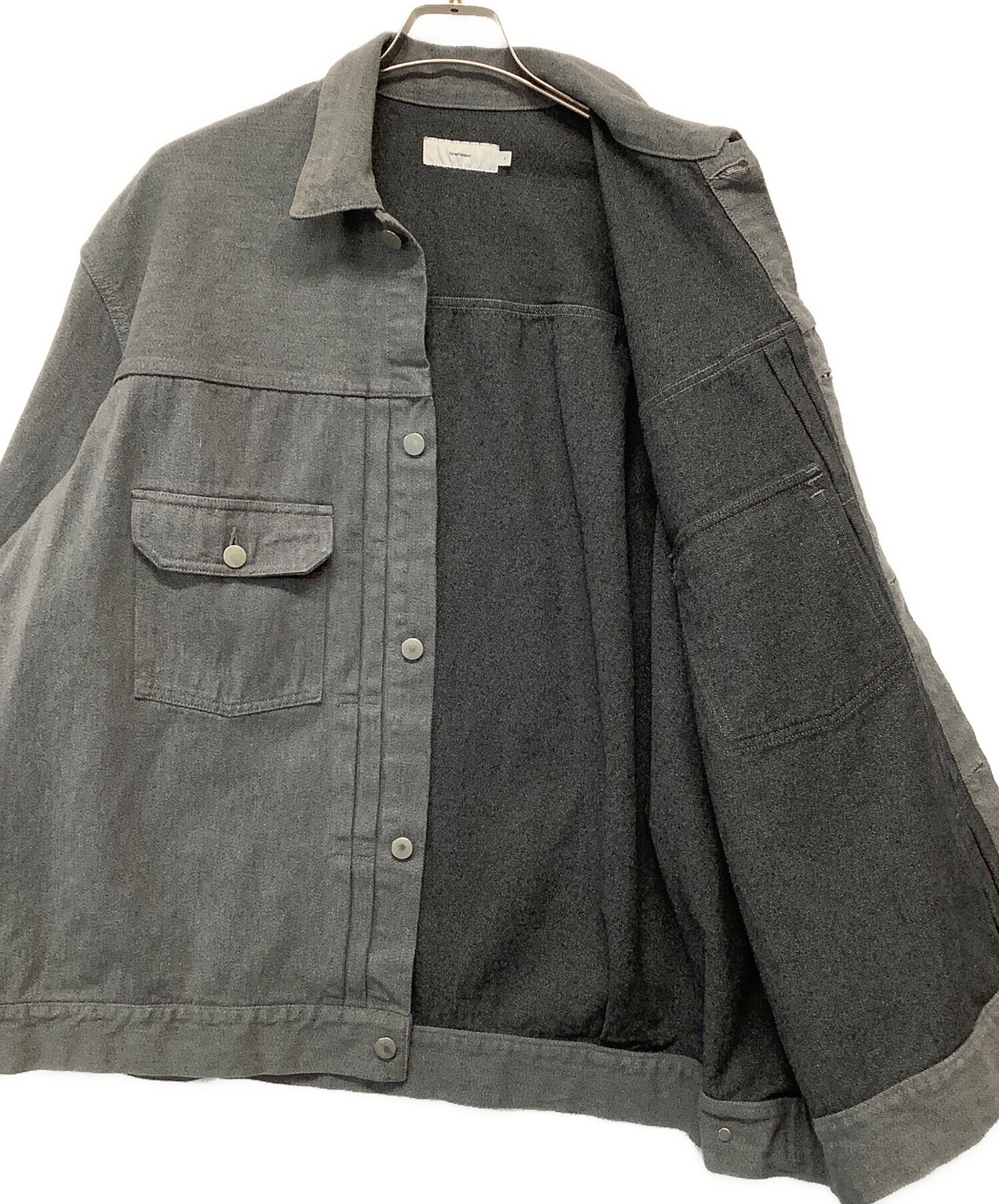 中古・古着通販】Graphpaper (グラフペーパー) COLORFAST DENIM JACKET
