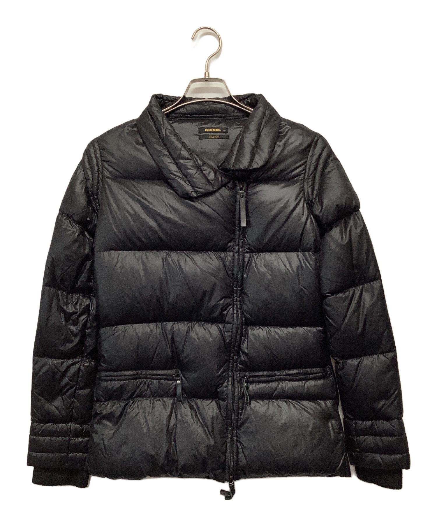 中古・古着通販】DIESEL (ディーゼル) ダウンジャケット ブラック 