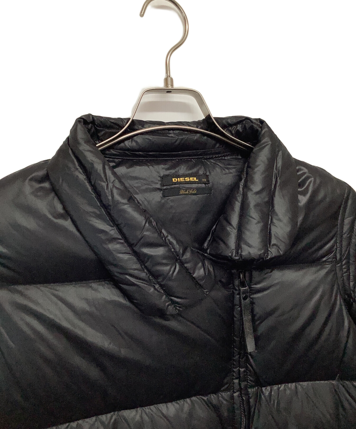 中古・古着通販】DIESEL (ディーゼル) ダウンジャケット ブラック 
