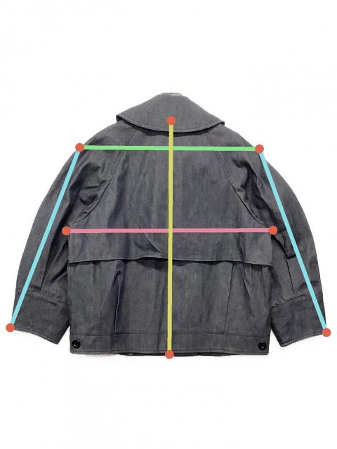 中古・古着通販】machatt (マチャット) デニムフォルムジャケット