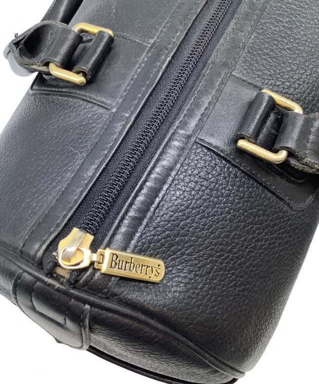 中古・古着通販】Burberry's (バーバリー) ボストンバッグ ブラック