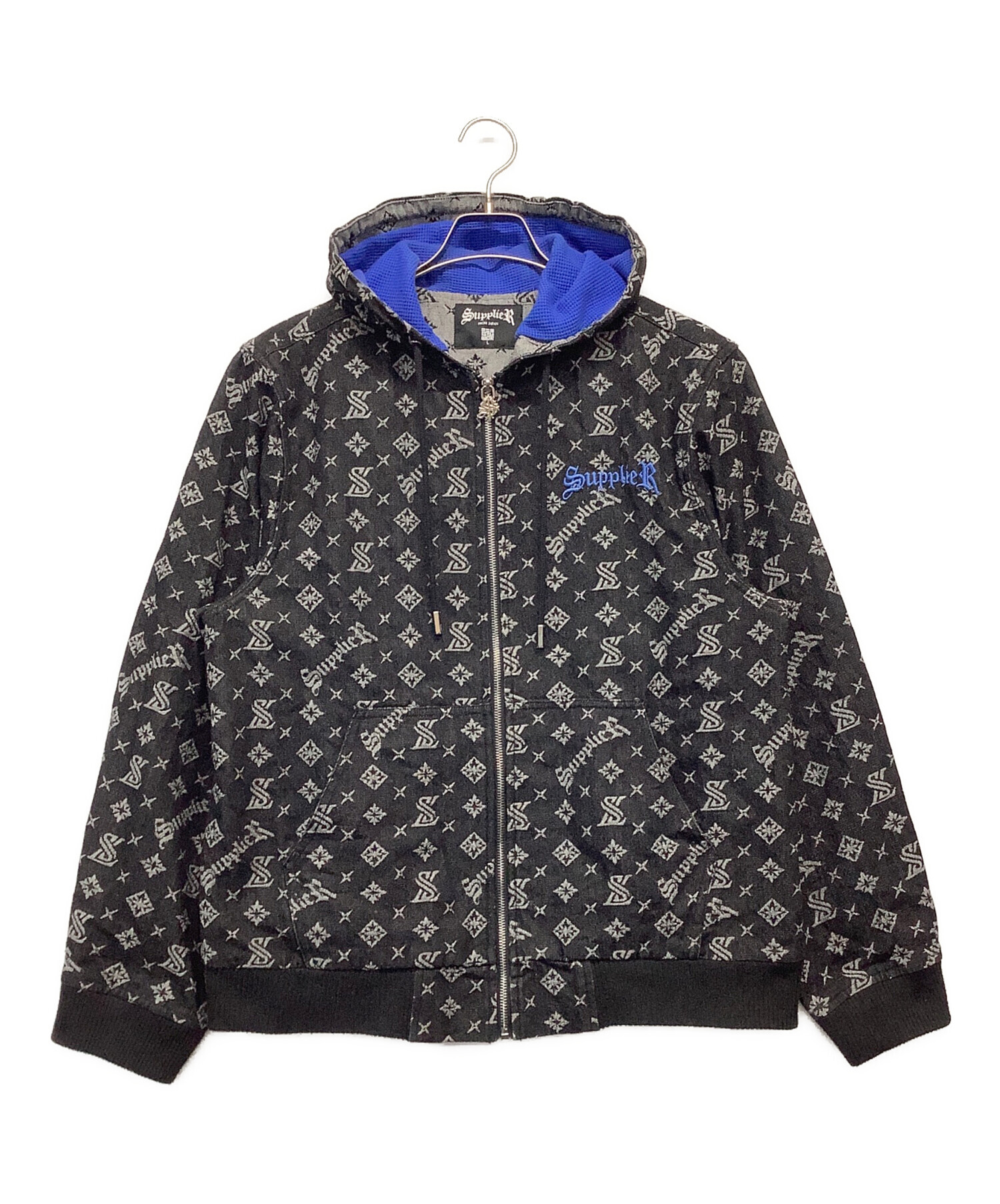 中古・古着通販】SUPPLIER (サプライヤー) デニムジャケット ブラック