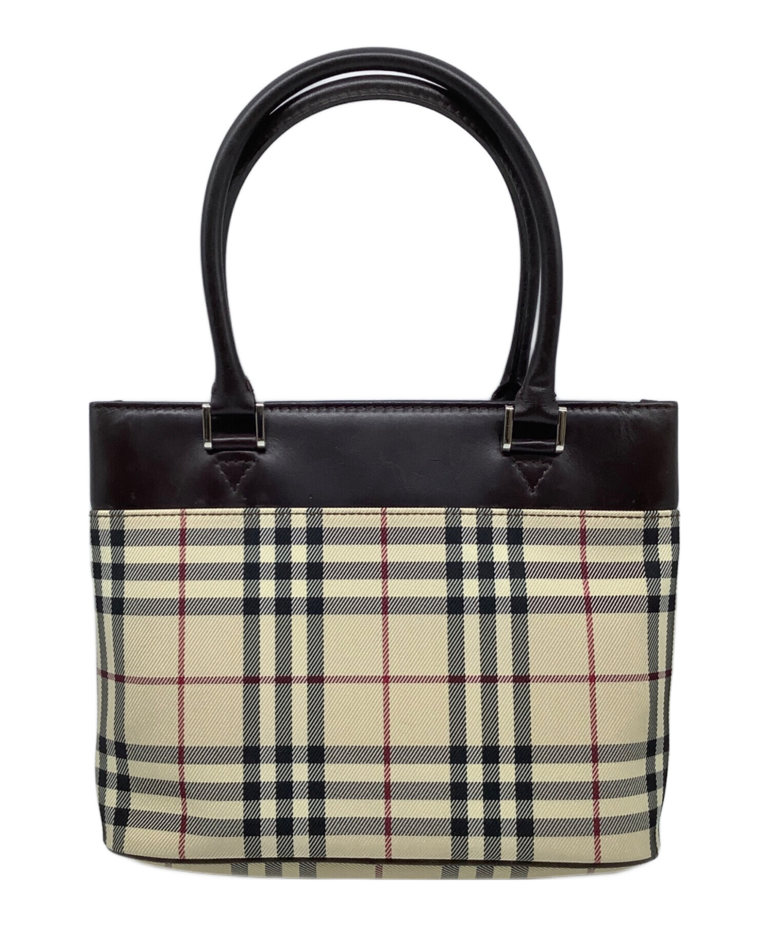 中古・古着通販】BURBERRY (バーバリー) トートバッグ ベージュ 