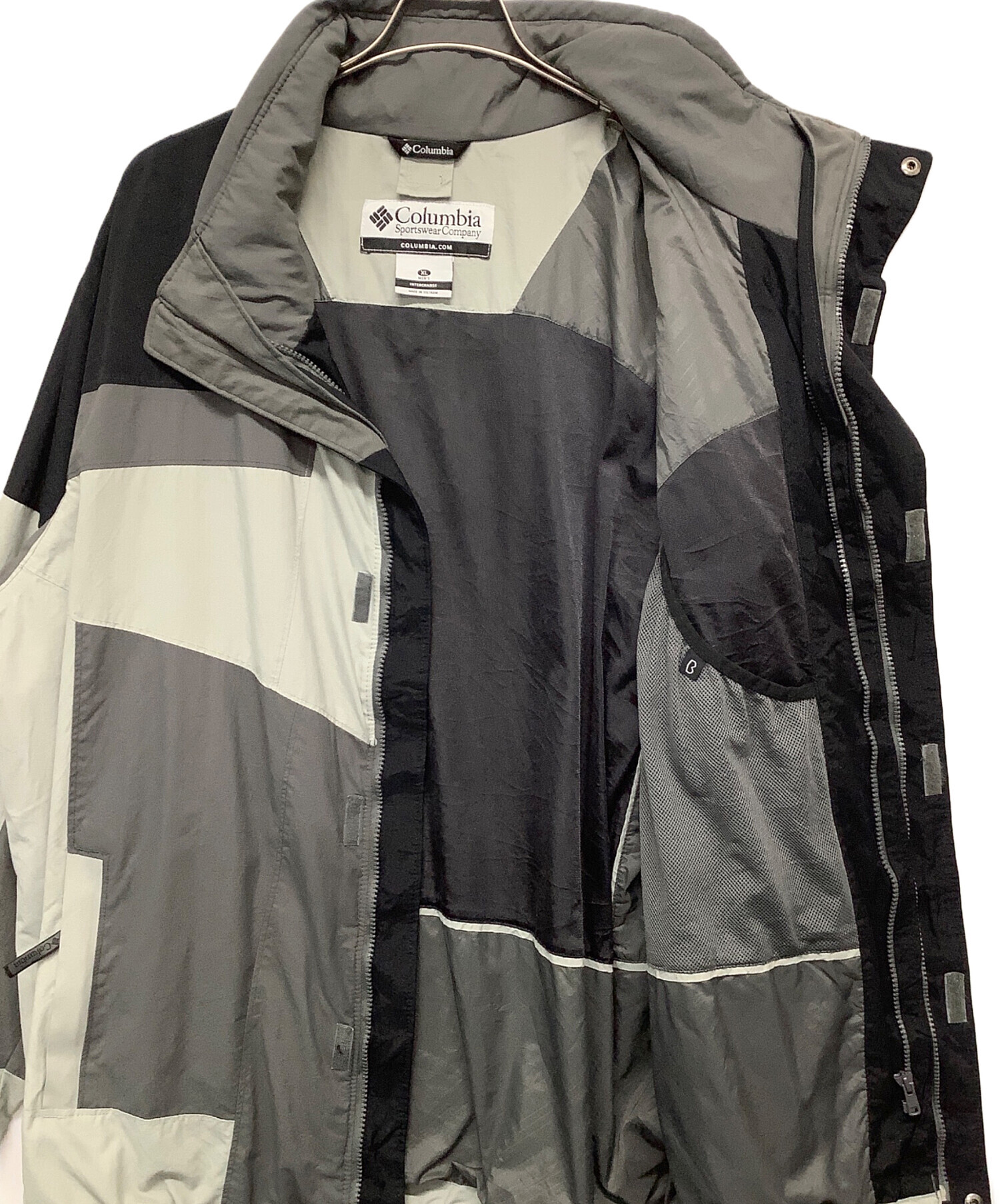 中古・古着通販】Columbia (コロンビア) ジャケット グレー×ブラック
