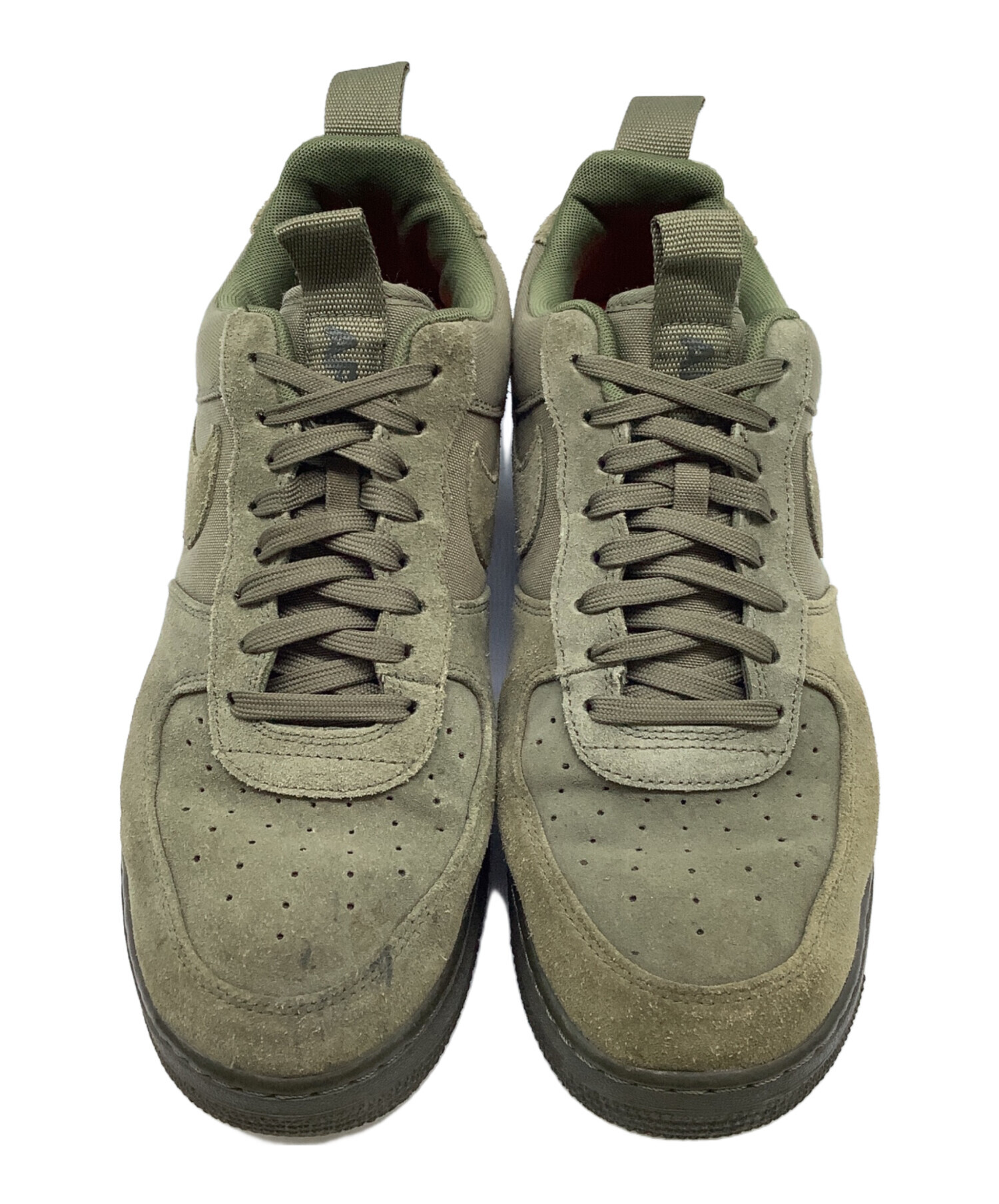 ナイキスニーカー 中古・古着通販】NIKE (ナイキ) ローカットスニーカー オリーブ サイズ
