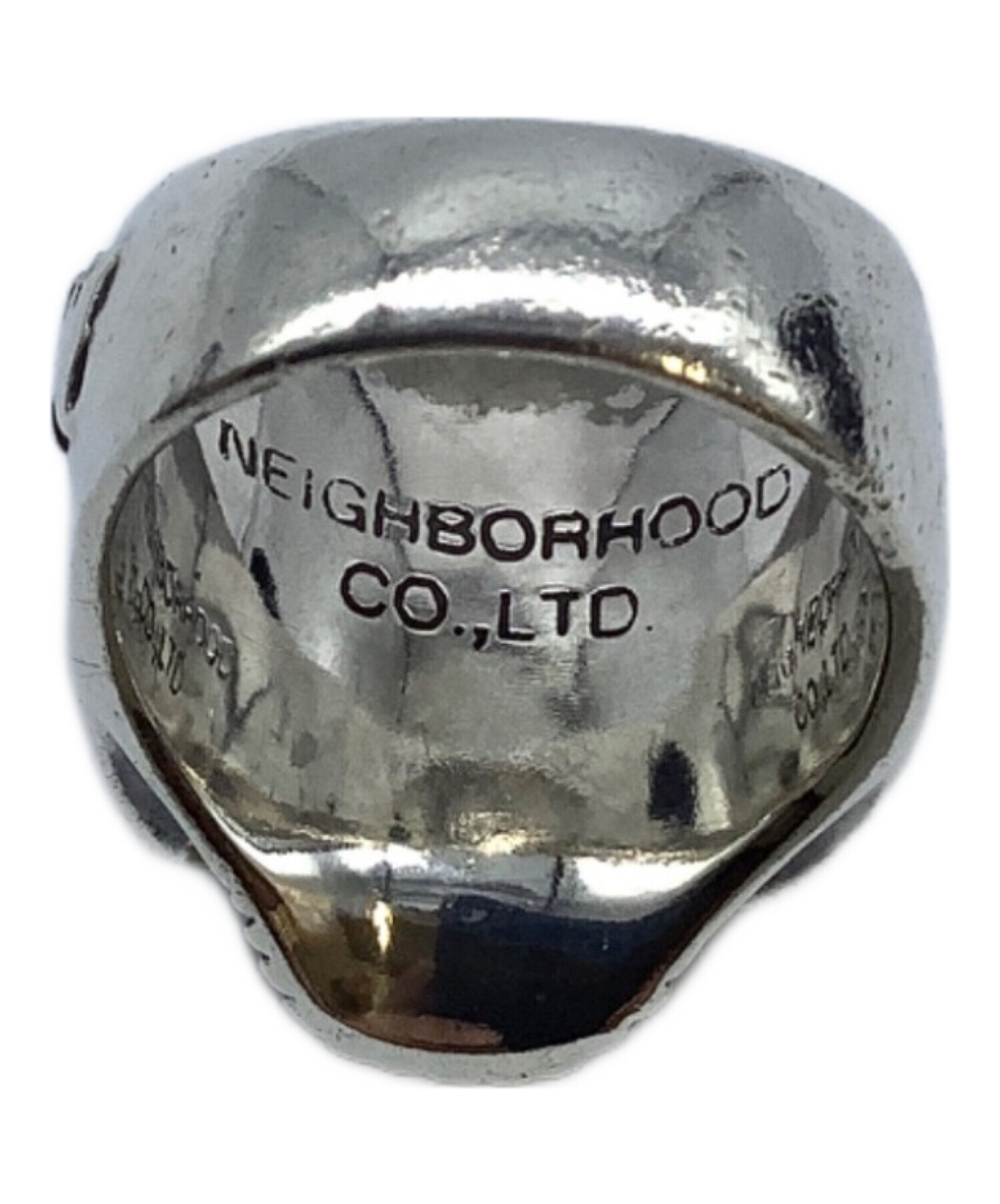 【*ご様 NEIGHBORHOOD スカルリング 19号相当 新品未使用品 中古・古着通販】NEIGHBORHOOD (ネイバーフッド) スカルリング サイズ