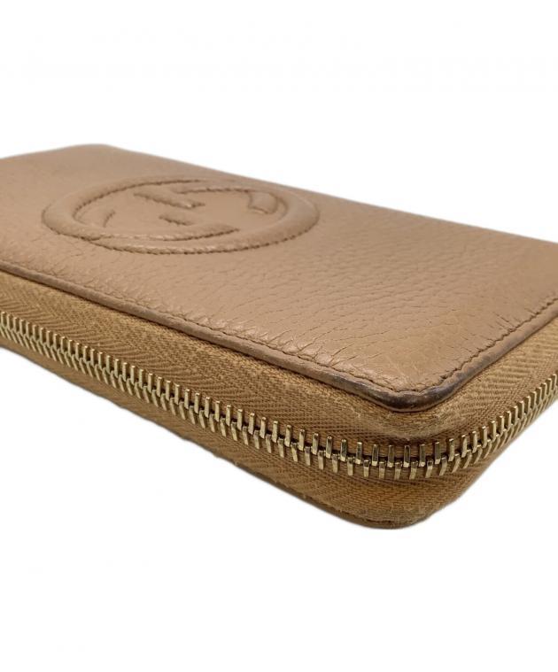 中古・古着通販】GUCCI (グッチ) ラウンドファスナー財布GUCCI