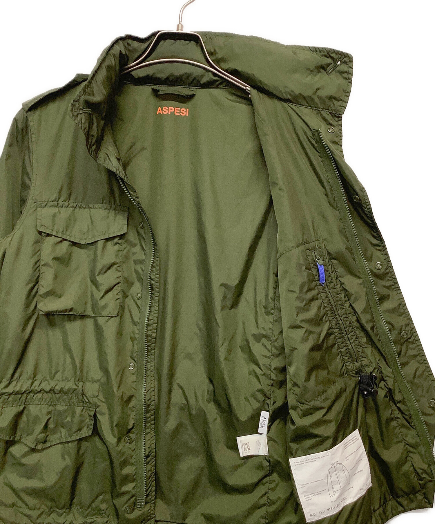 中古・古着通販】ASPESI (アスペジ) パッカブルフィールドジャケット