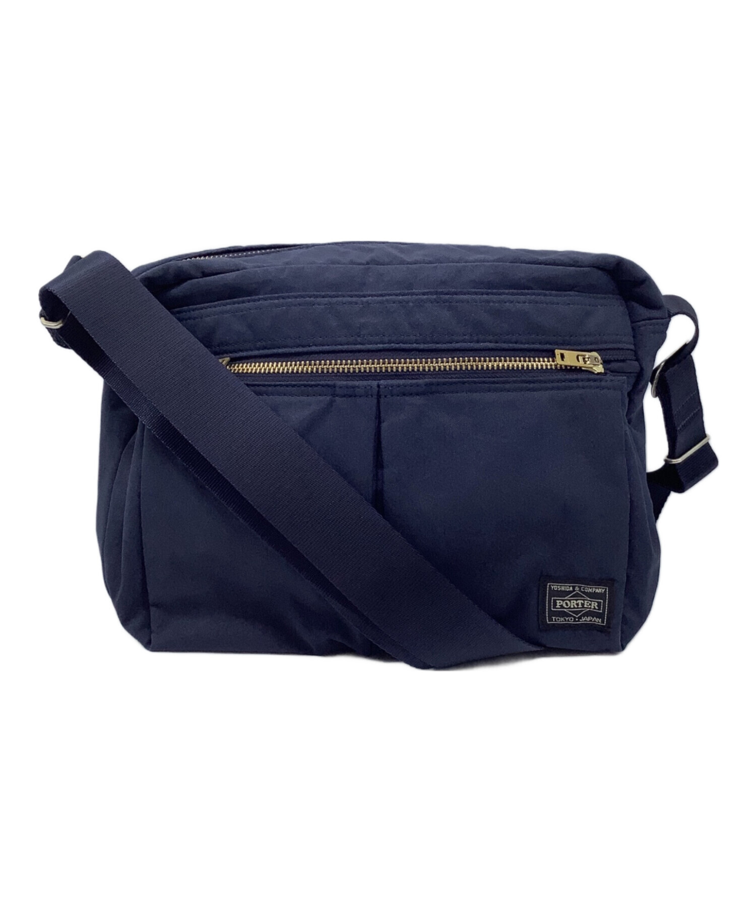 中古・古着通販】PORTER (ポーター) ショルダーバッグ ネイビー