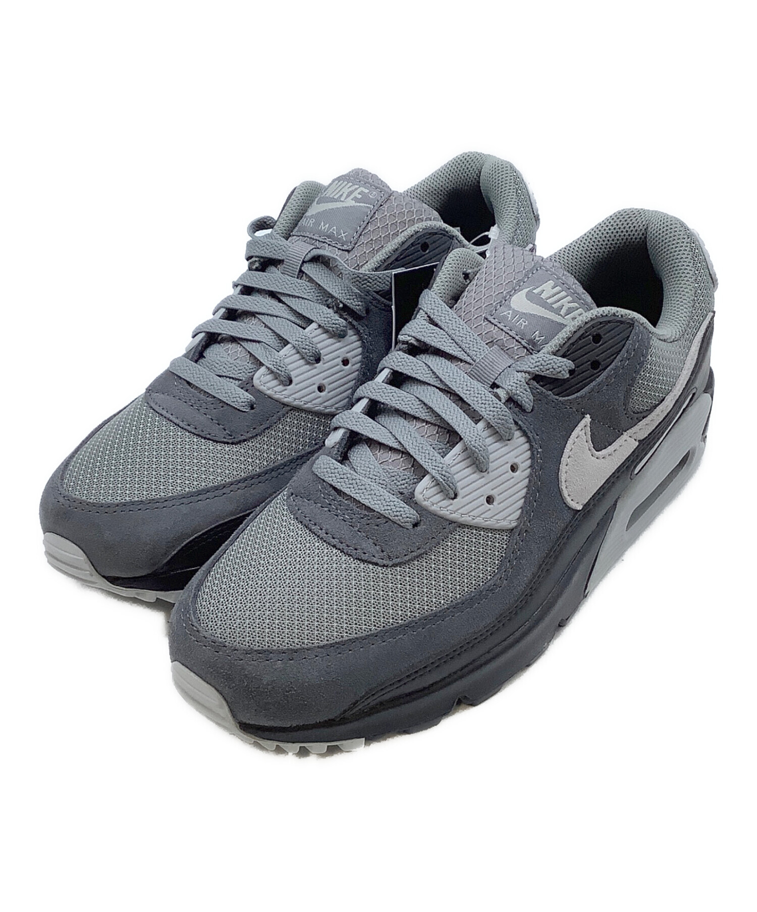 新品未使用Air Max 中古・古着通販】NIKE (ナイキ) スニーカー グレー×ブラック サイズ:27