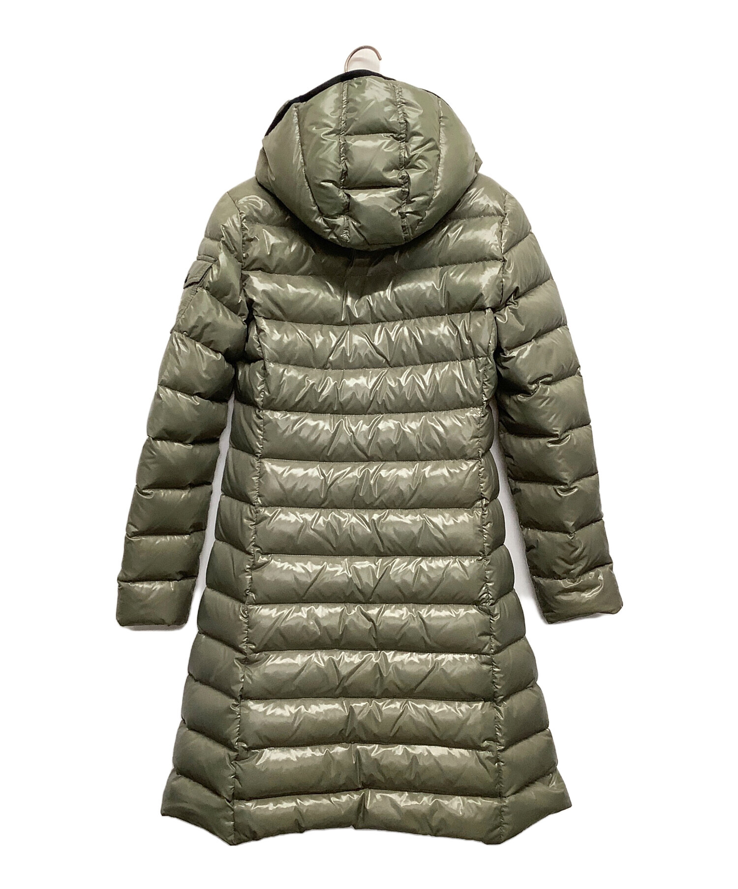 モンクレール MONCLER ★ ナイロン ジャケット レディース オリーブ色 オリーブグリーン Lilas ショートダウンジャケット : ショートダウン
