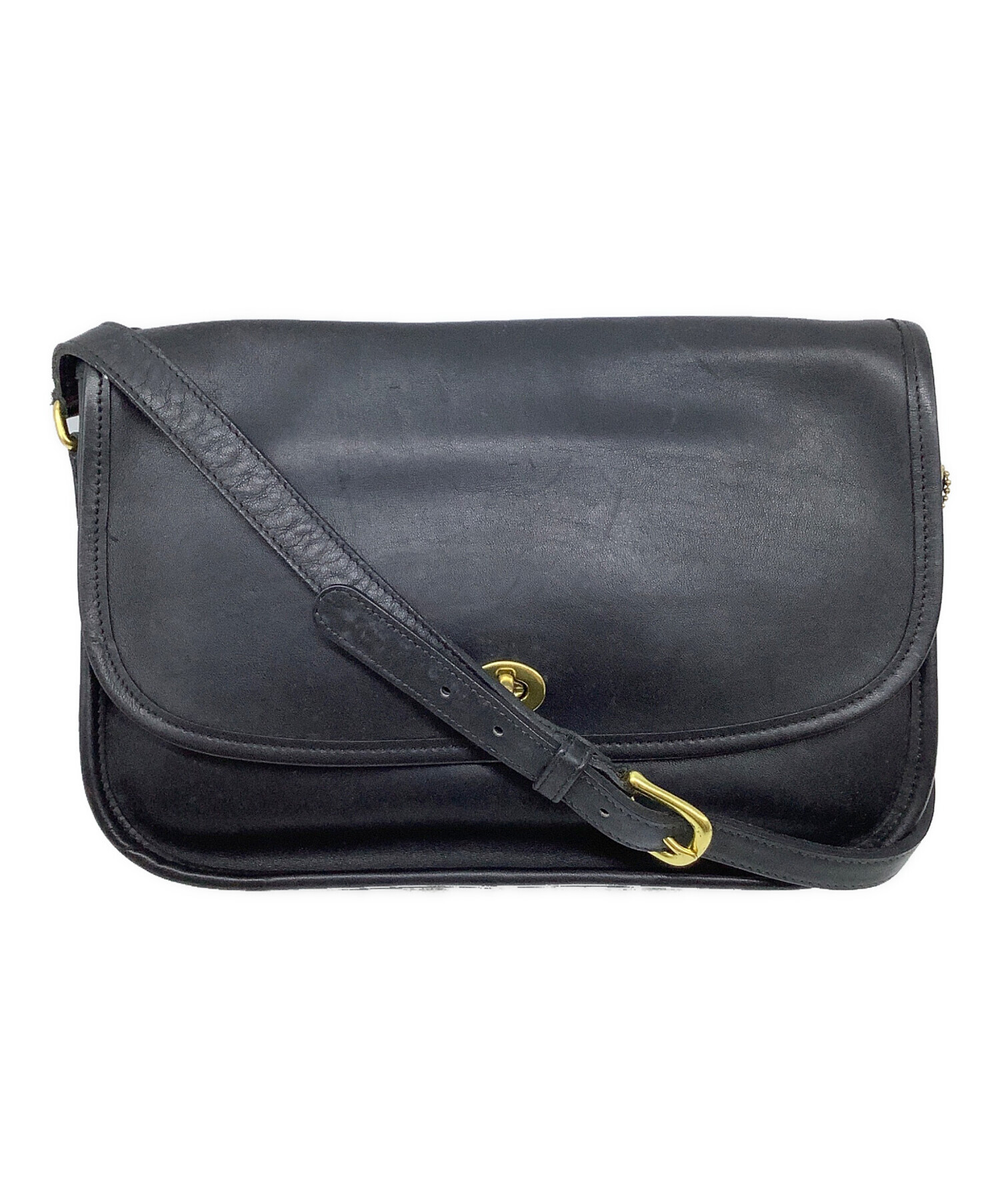 中古・古着通販】COACH (コーチ) ショルダーバッグ ブラック｜ブランド