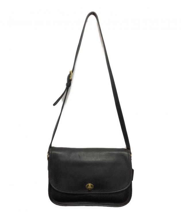 中古・古着通販】COACH (コーチ) ショルダーバッグ ブラック｜ブランド