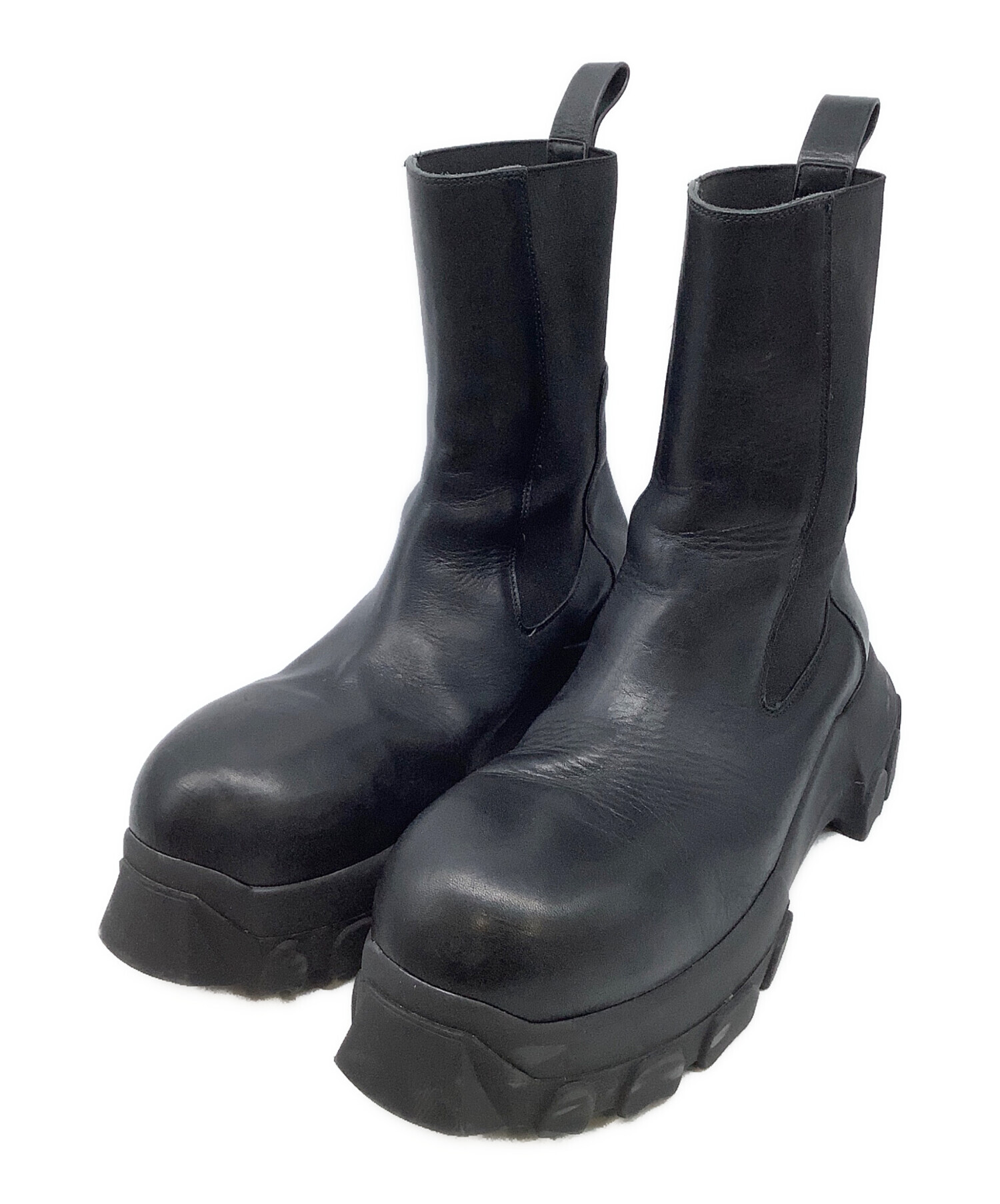中古・古着通販】RICK OWENS (リックオウエンス) サイドゴアブーツ
