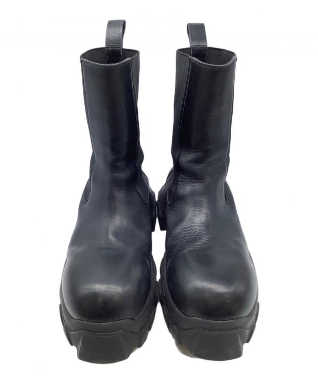 中古・古着通販】RICK OWENS (リックオウエンス) サイドゴアブーツ