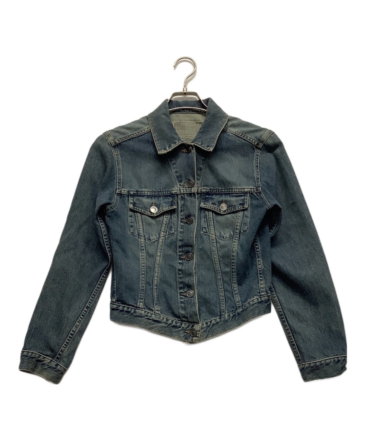 【美品】GUCCI デニムジャケット 中古・古着通販】GUCCI (グッチ) デニムジャケット インディゴ サイズ
