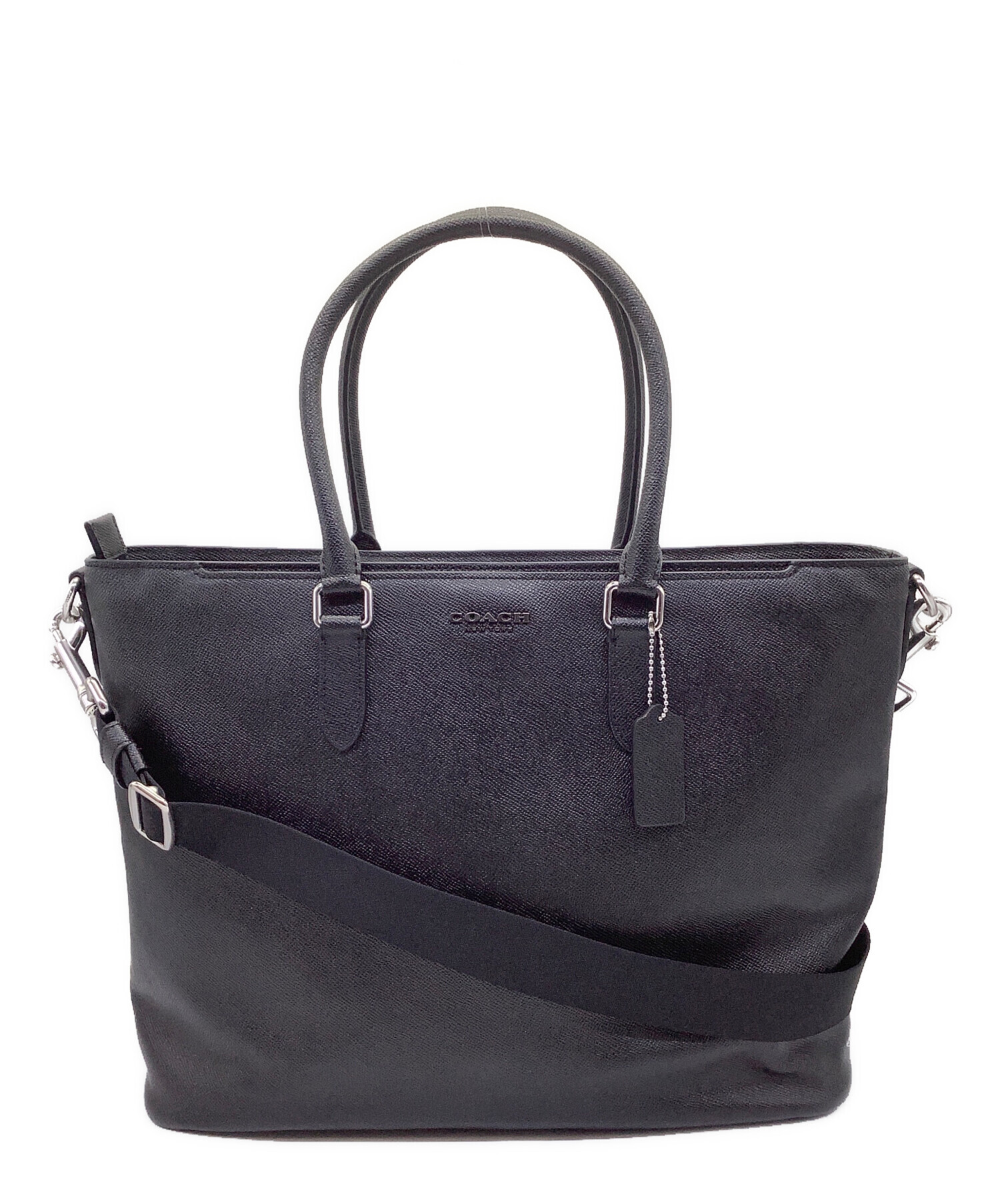 中古・古着通販】COACH (コーチ) 2WAYバッグ ブラック｜ブランド・古着 