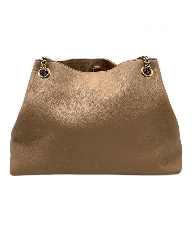 【新品】グッチ 741873 FABVU 9900 (ベージュ系) バッグ ショルダーバッグ GUCCI インターロッキングG スパンコール チェーンショルダー ミニ クラッチバッグ 斜め掛け 肩掛け ブティックライン レディース 中古・古着通販】GUCCI (グッチ) インターロッキングGチェーン