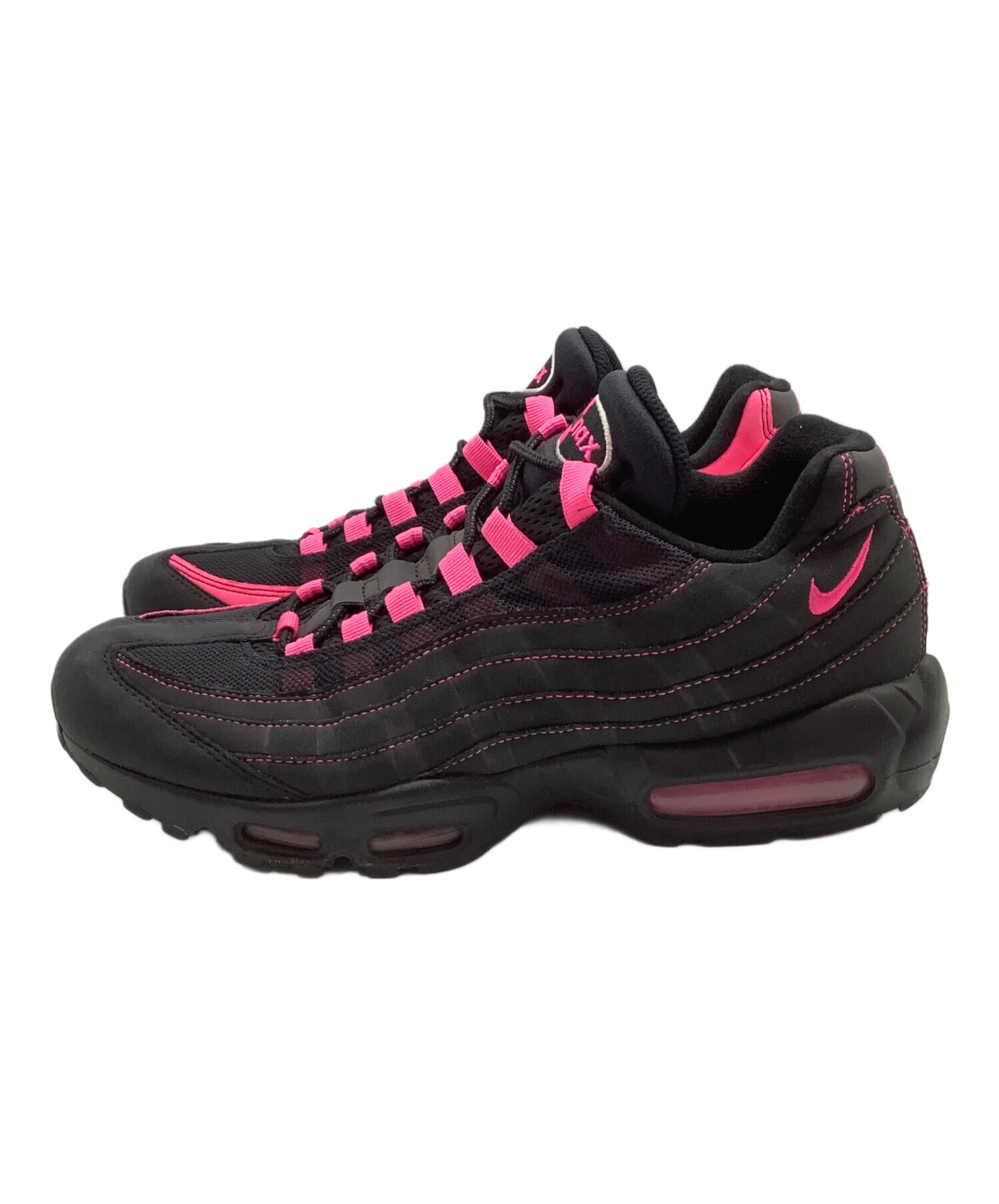 Nike Air Max 95 ブラック/ピンク 29cm 中古・古着通販】NIKE (ナイキ) AIR MAX 95 OG ブラック×ピンク サイズ