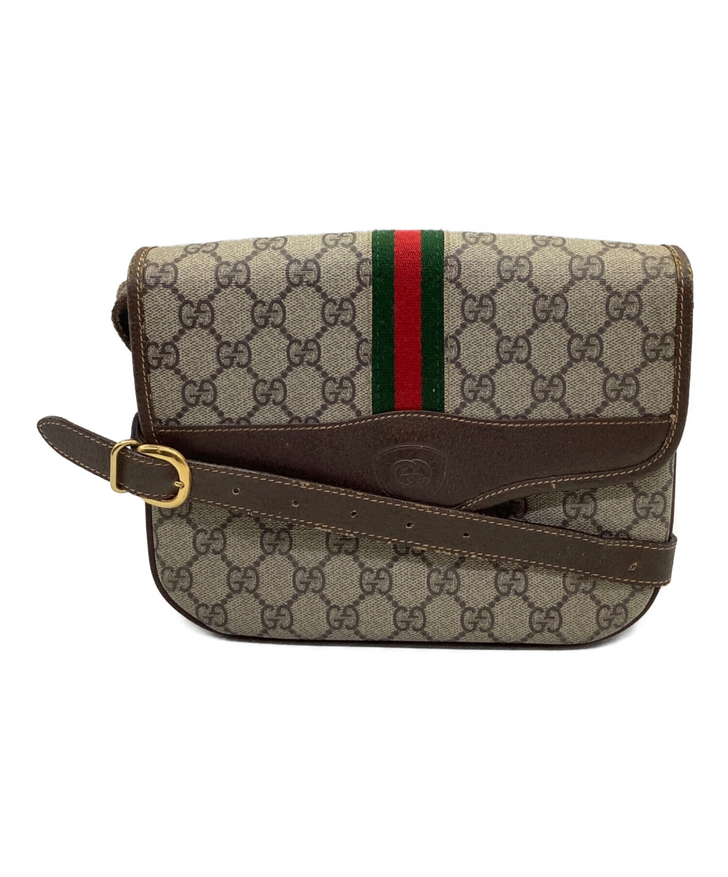 ●未使用●GUCCI・グッチ ●シェリーライン・サイドライン●半袖 中古・古着通販】GUCCI (グッチ) ショルダーバッグ GUCCI シェリー