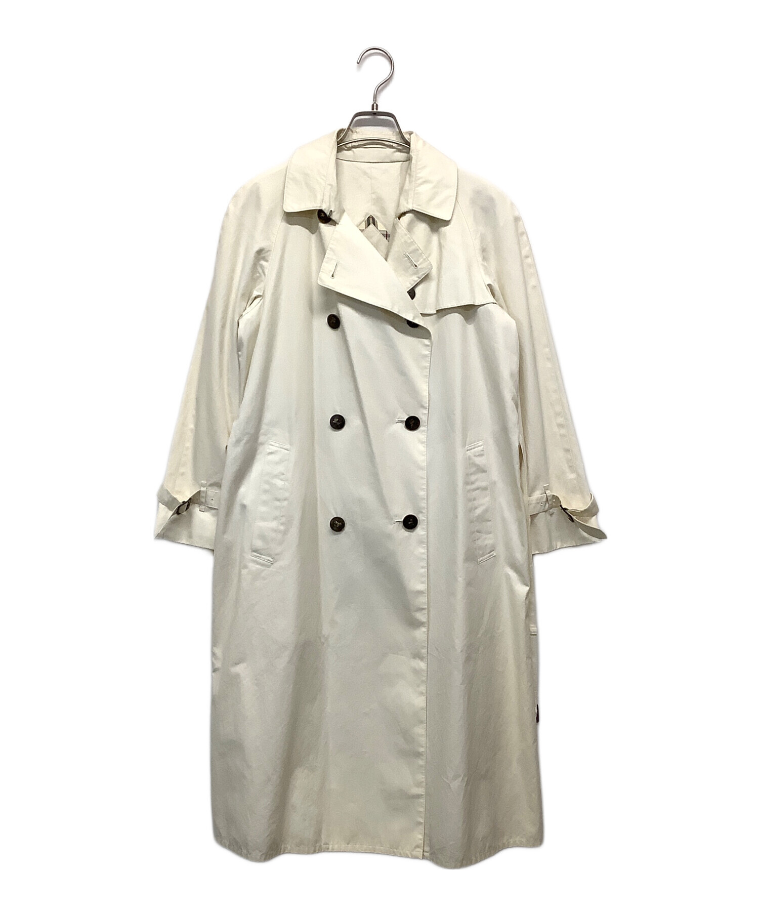中古・古着通販】BURBERRY (バーバリー) トレンチコート ホワイト