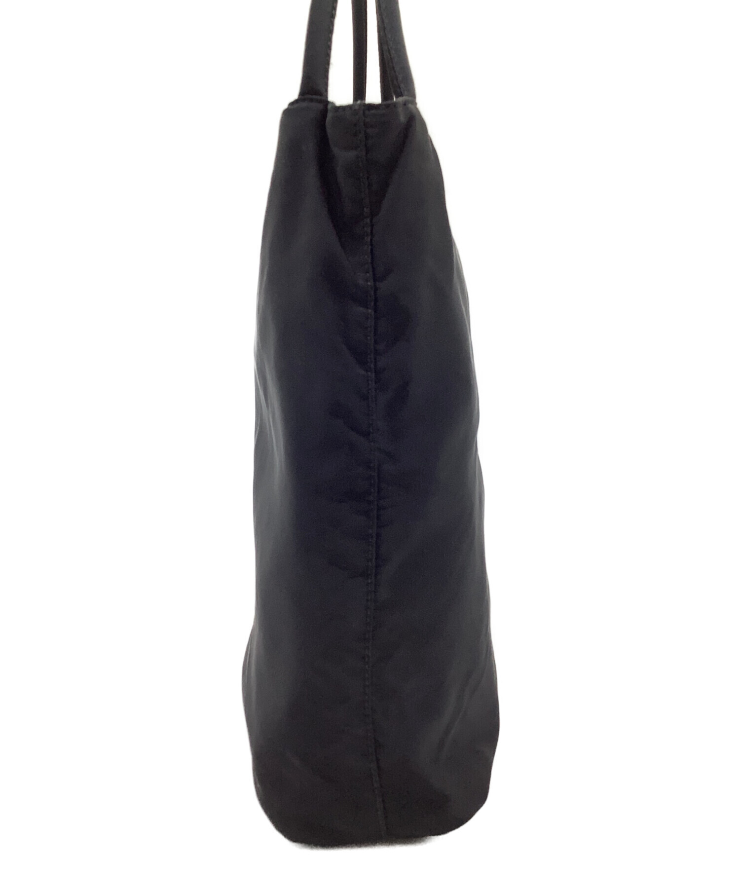 中古・古着通販】PRADA (プラダ) ナイロンハンドバッグ ブラック 