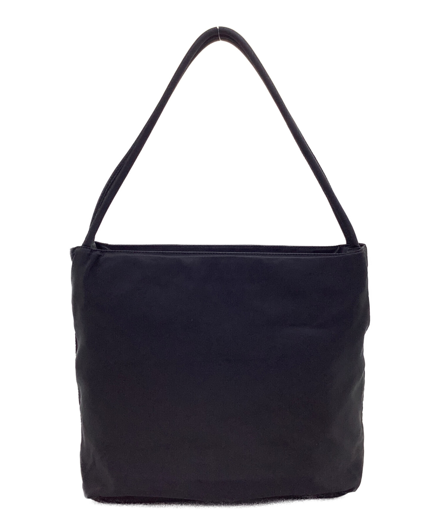 中古・古着通販】PRADA (プラダ) ナイロンハンドバッグ ブラック 