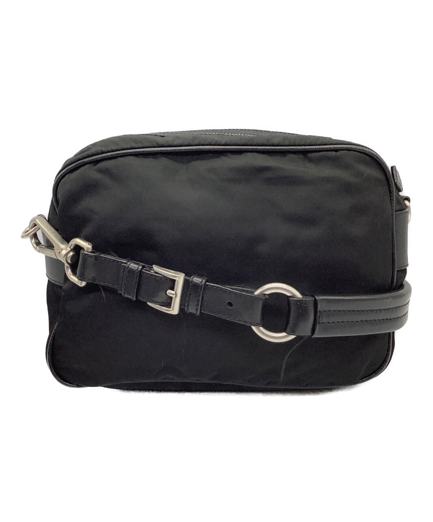 中古・古着通販】PRADA (プラダ) ナイロンセミショルダーバッグ