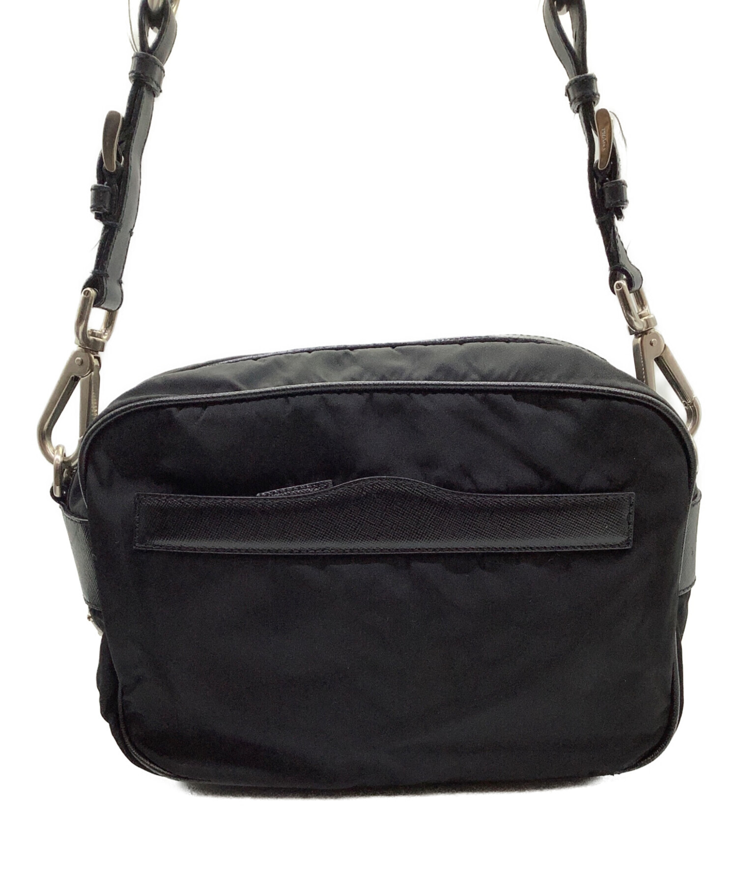 中古・古着通販】PRADA (プラダ) ナイロンセミショルダーバッグ 