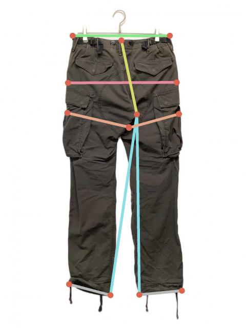中古・古着通販】RRL (ダブルアールエル) TROUSERS RIPSTOP グレー