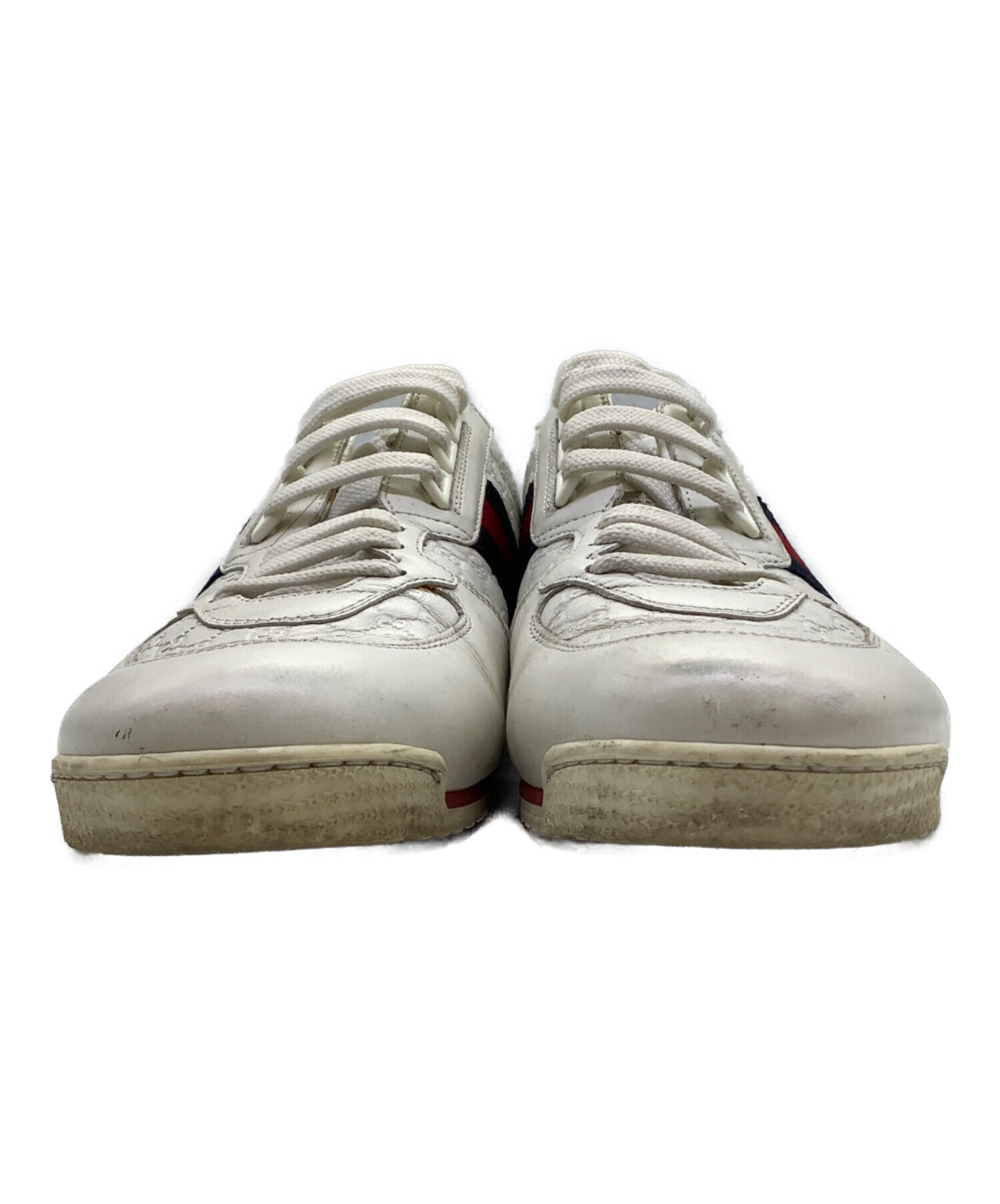 中古・古着通販】GUCCI (グッチ) スニーカー マイクログッチシマ