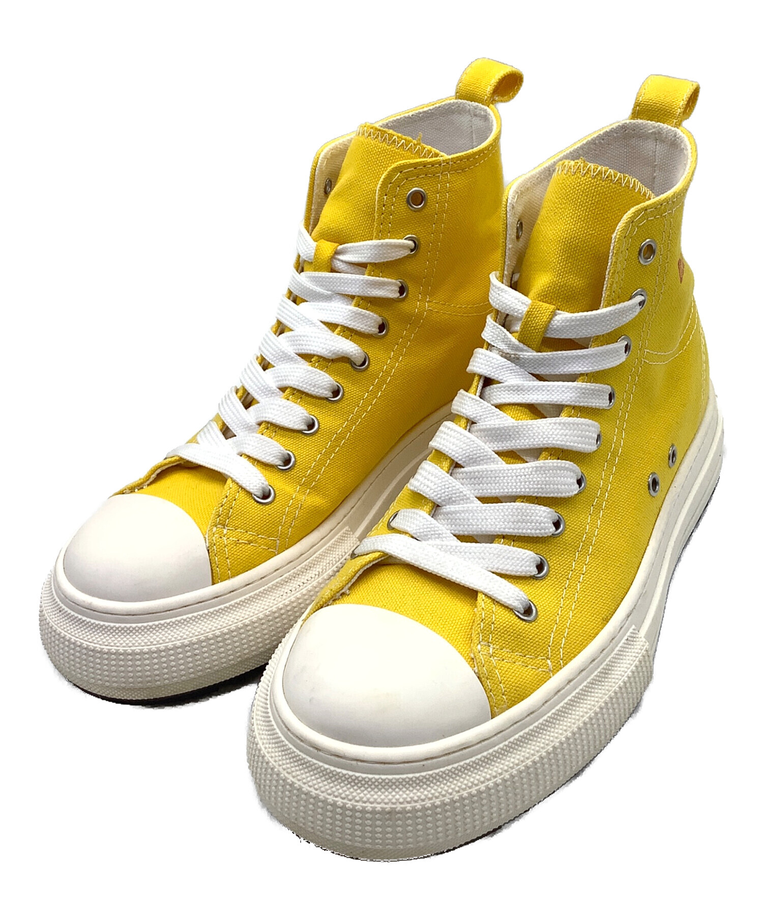 中古・古着通販】DSQUARED2 (ディースクエアード) スニーカー イエロー 