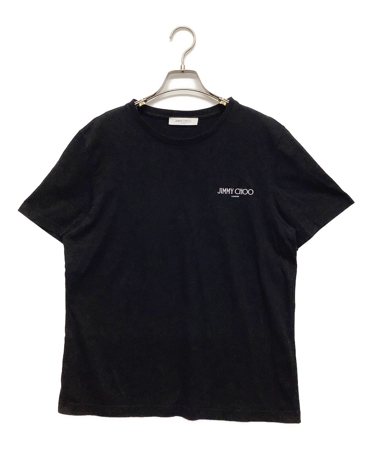 中古・古着通販】JIMMY CHOO (ジミーチュウ) 半袖Tシャツ ブラック