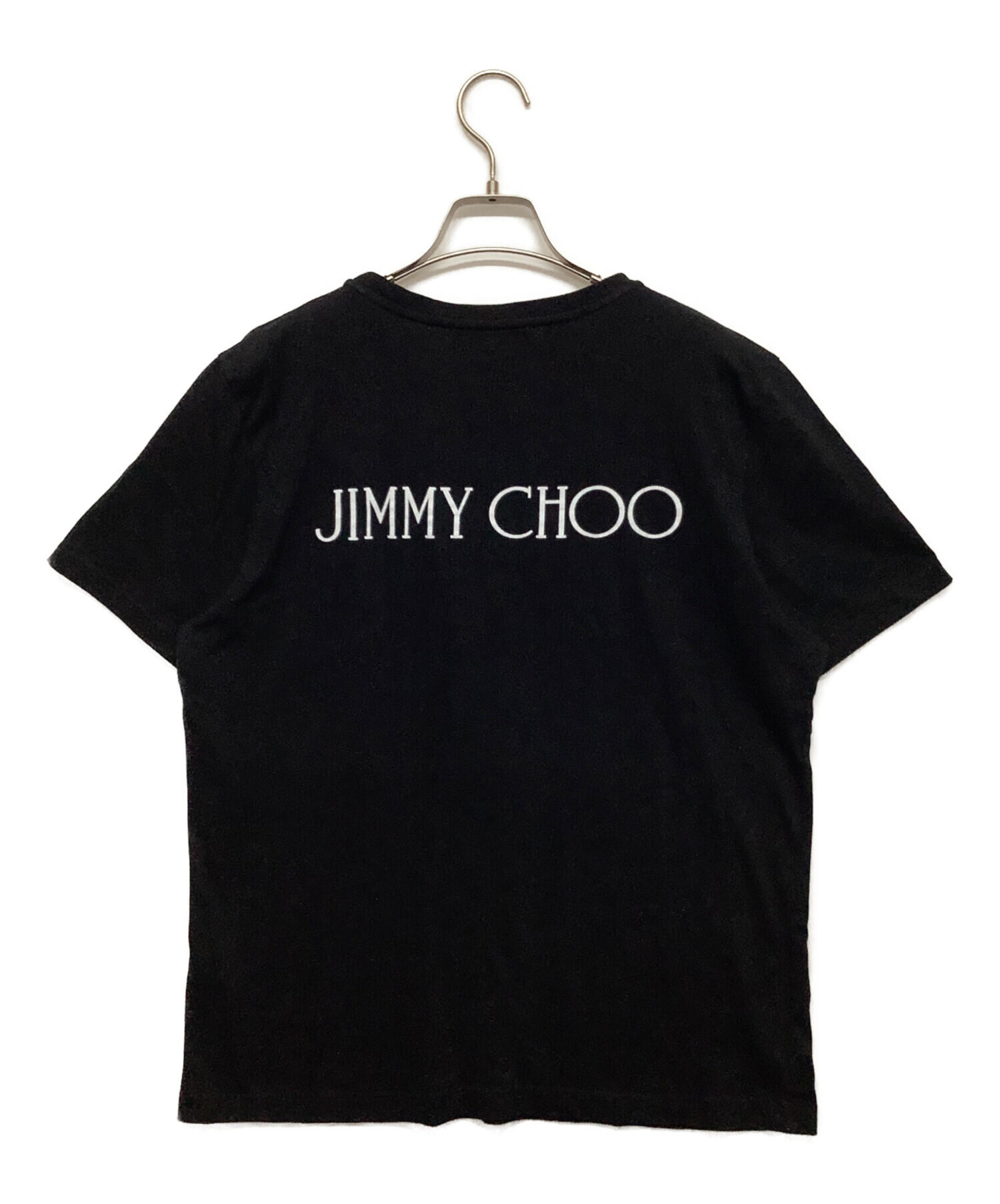 中古・古着通販】JIMMY CHOO (ジミーチュウ) 半袖Tシャツ ブラック