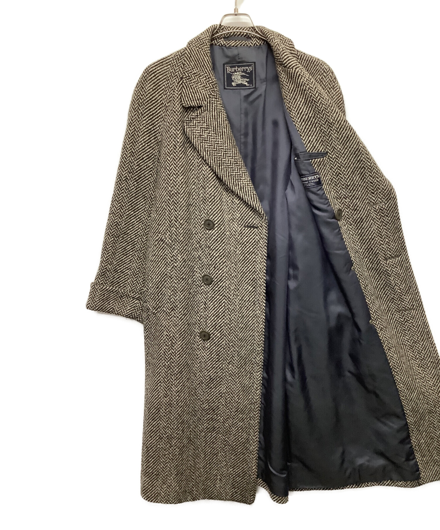 中古・古着通販】Burberry's (バーバリーズ) ツイードダブルコート
