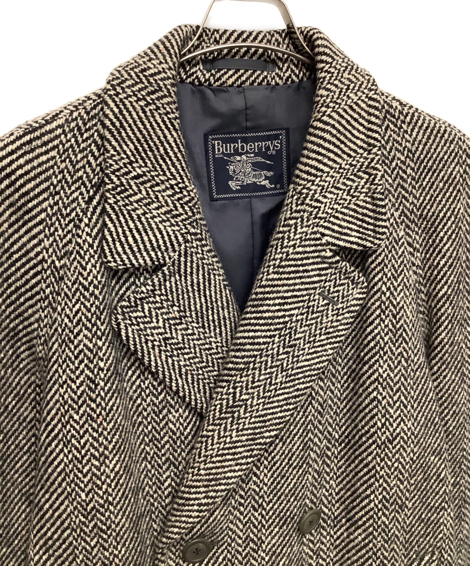 中古・古着通販】Burberry's (バーバリーズ) ツイードダブルコート