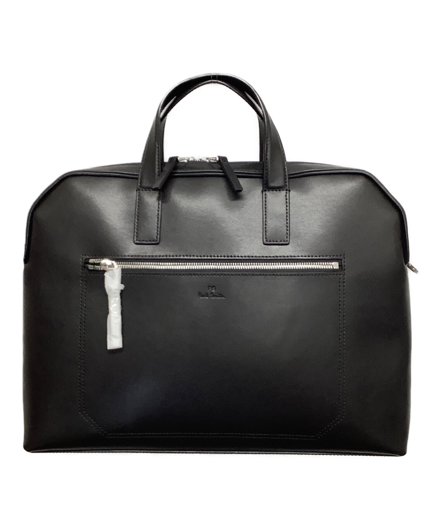 Paul Smith ポールスミス ファブリック×本革 レザー ビジネスバッグ 中古・古着通販】PAUL SMITH (ポールスミス) ビジネスバッグ Paul