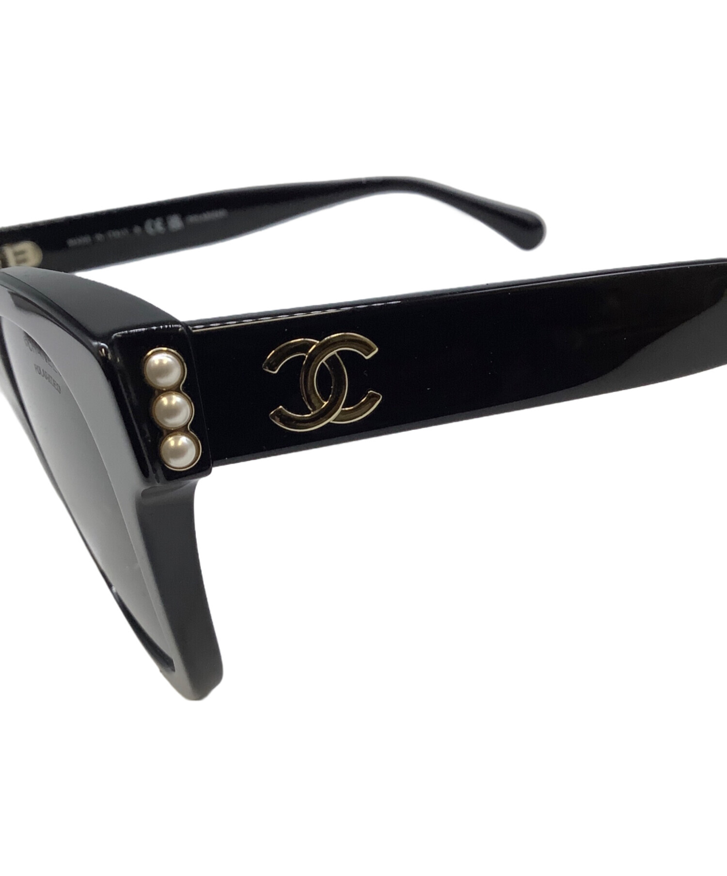 中古・古着通販】CHANEL (シャネル) サングラス ブラック｜ブランド
