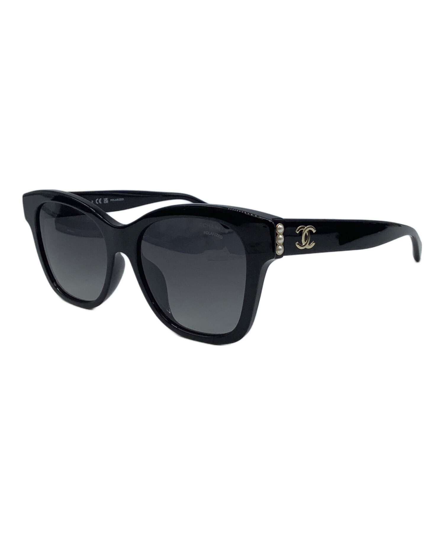 中古・古着通販】CHANEL (シャネル) サングラス ブラック｜ブランド