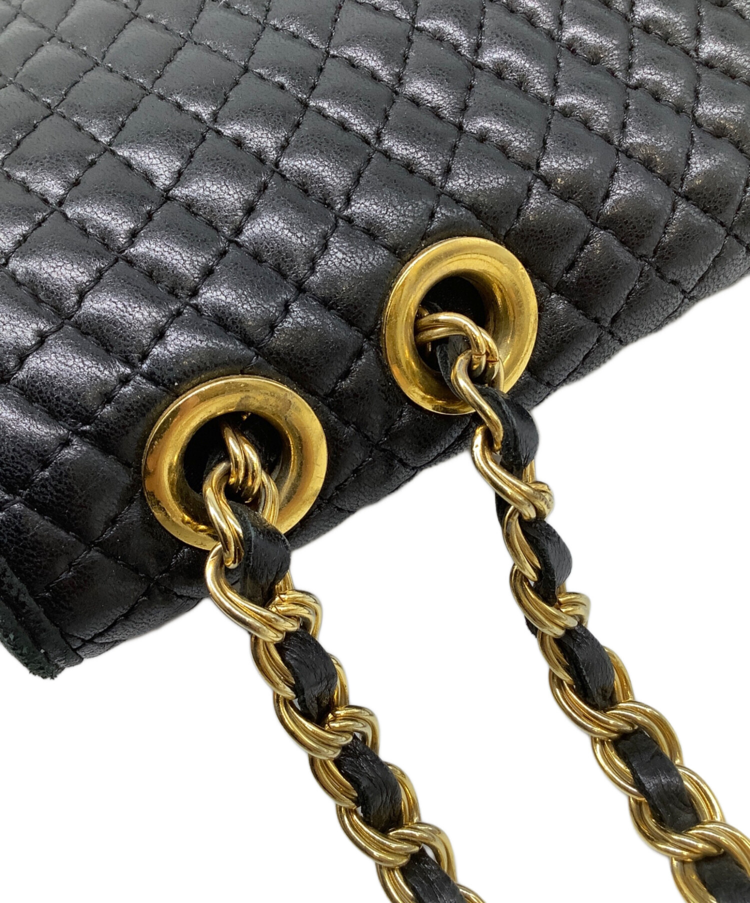 中古・古着通販】BALLY (バリー) キルティングチェーンショルダー