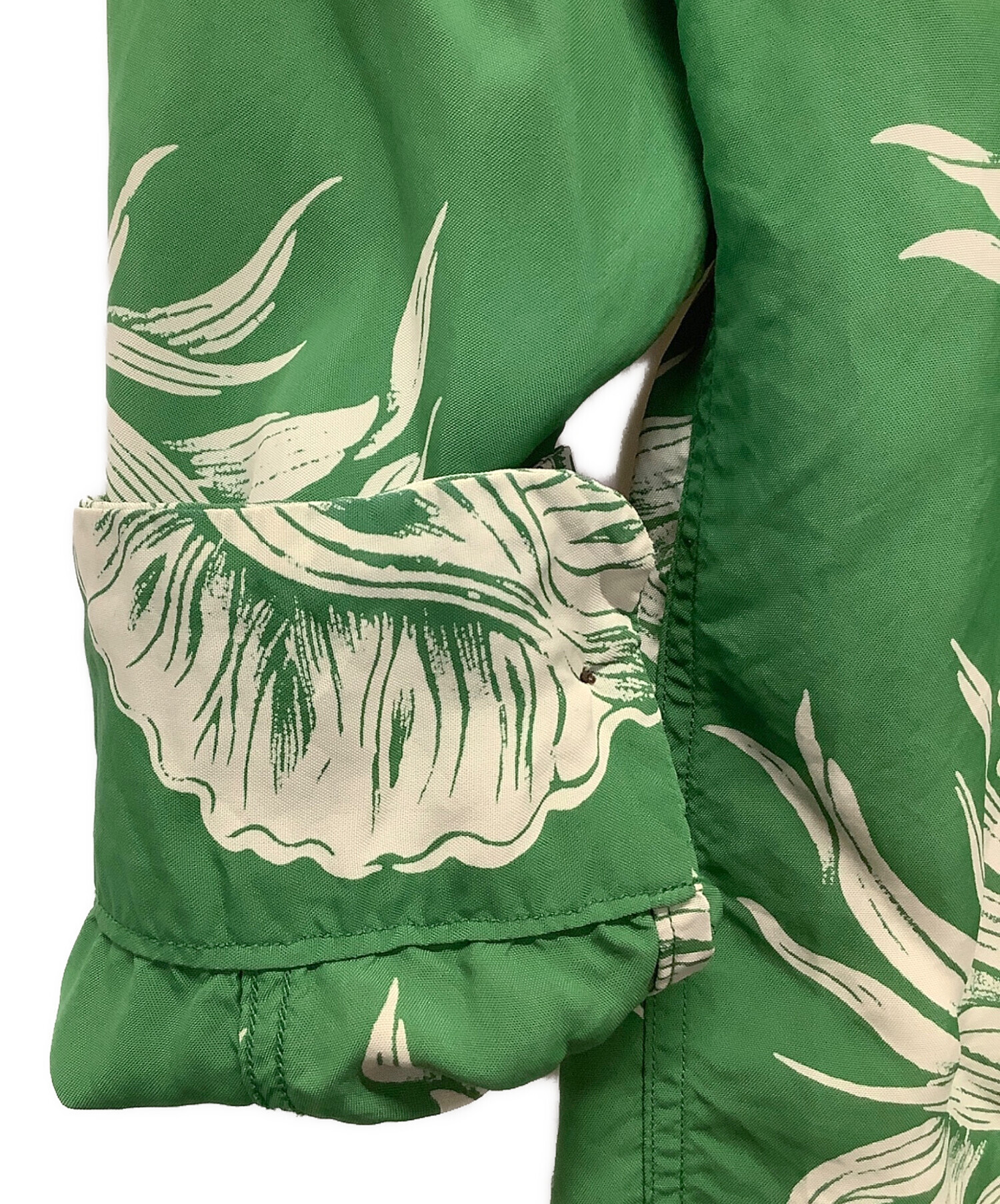 SUN SURF サンサーフ　東洋　アロハシャツ M 緑色 中古・古着通販】Sun Surf (サンサーフ) アロハシャツ グリーン サイズ