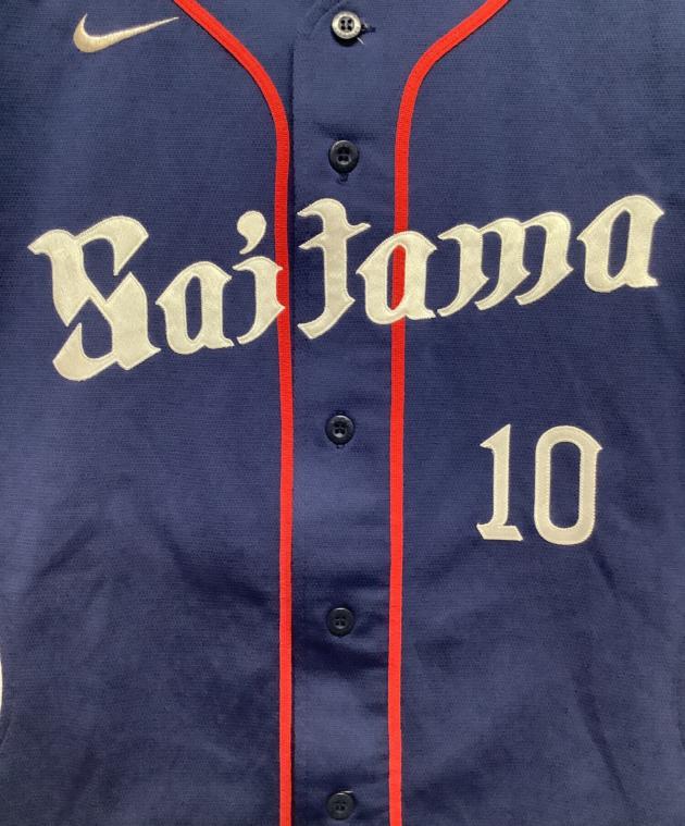 ライオンズ　オーセンティック半袖シャツM 中古・古着通販】埼玉西武ライオンズ (サイタマセイブライオンズ