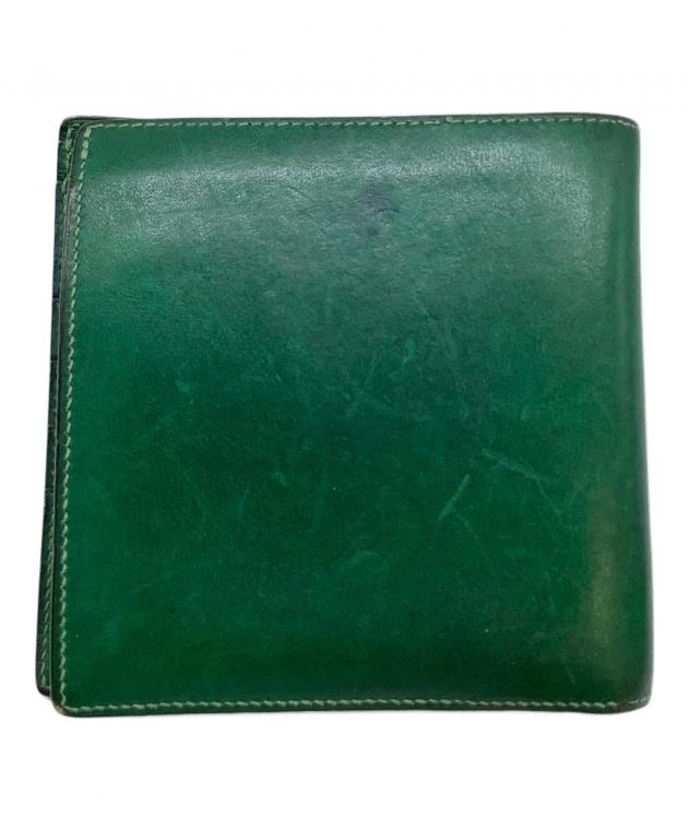 HERMES エルメス　緑　グリーン　財布　ウォレット 中古・古着通販】HERMES (エルメス) 2つ折り財布 エルメス ガリレイ