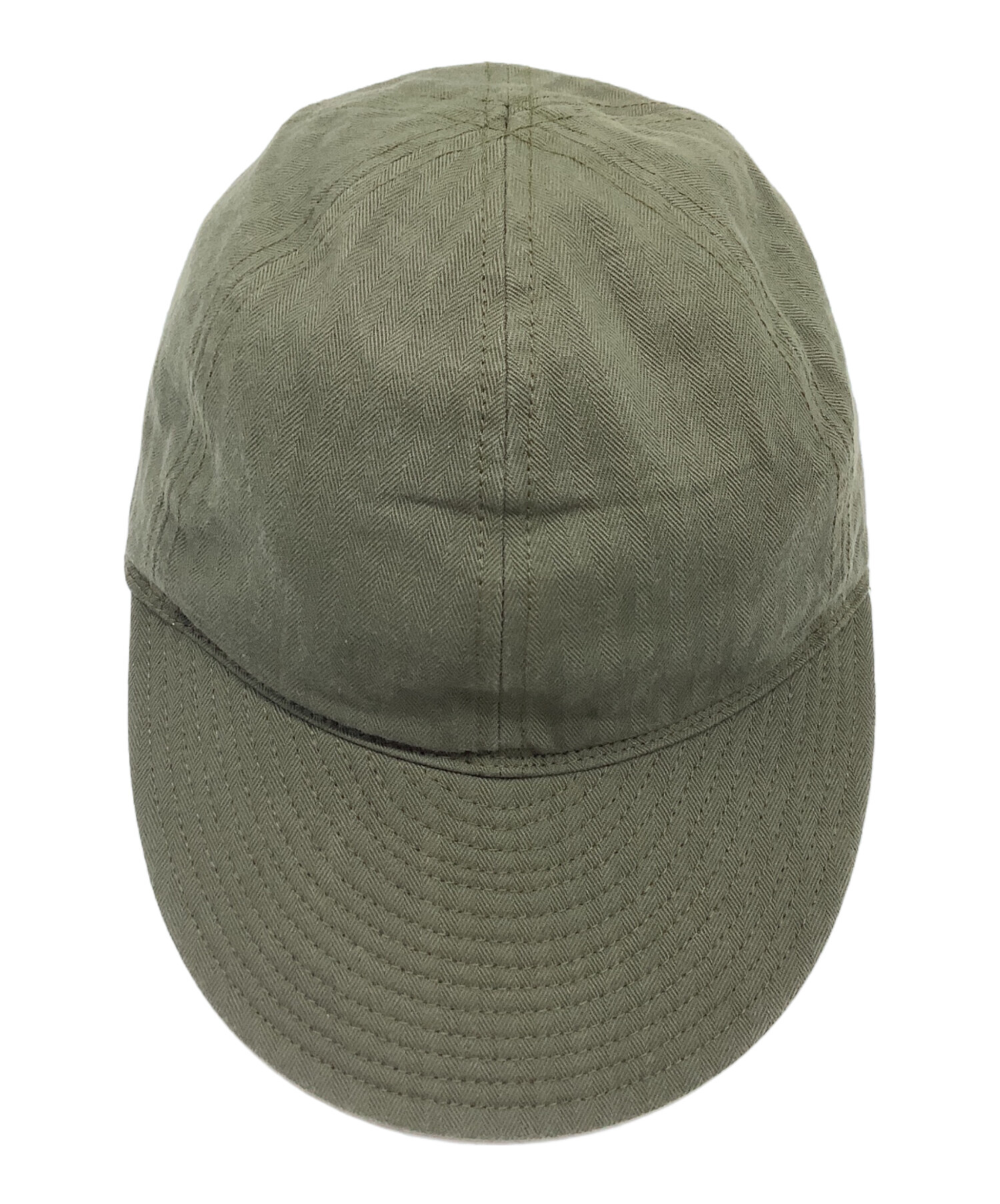 【新品】BUZZ RICKSON'S キャップ オリーブ size\